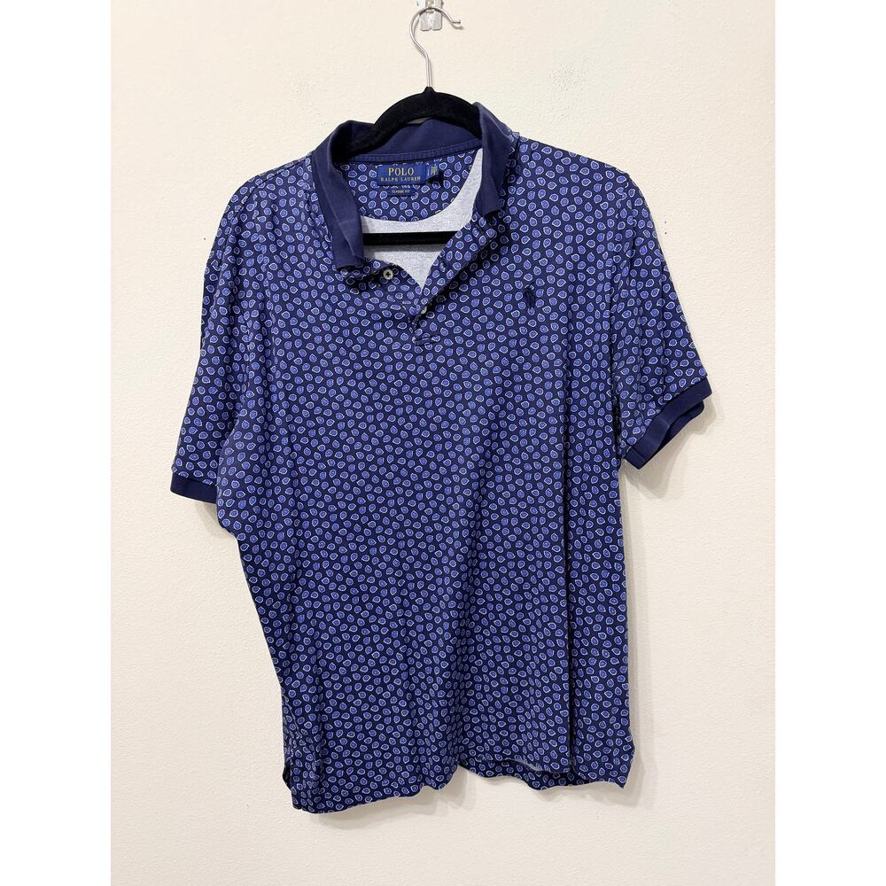Preowned Men's Polo Ralph Lauren Classic Fit Interlock Polo $110 MSRP